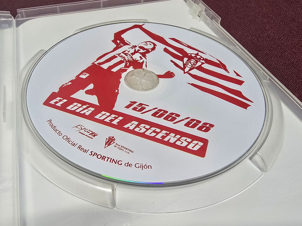 Miniatura: DVD El Día del Ascenso Sporting Gijón 2008