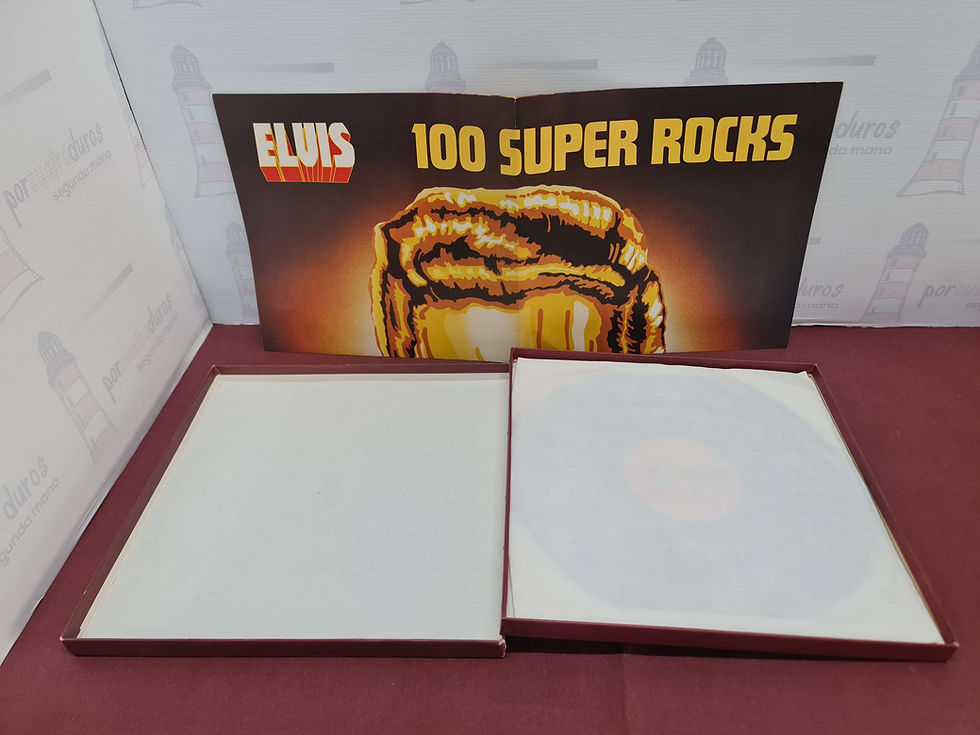 Miniatura: Elvis - 100 Super Rocks - 7xLP Box + pos