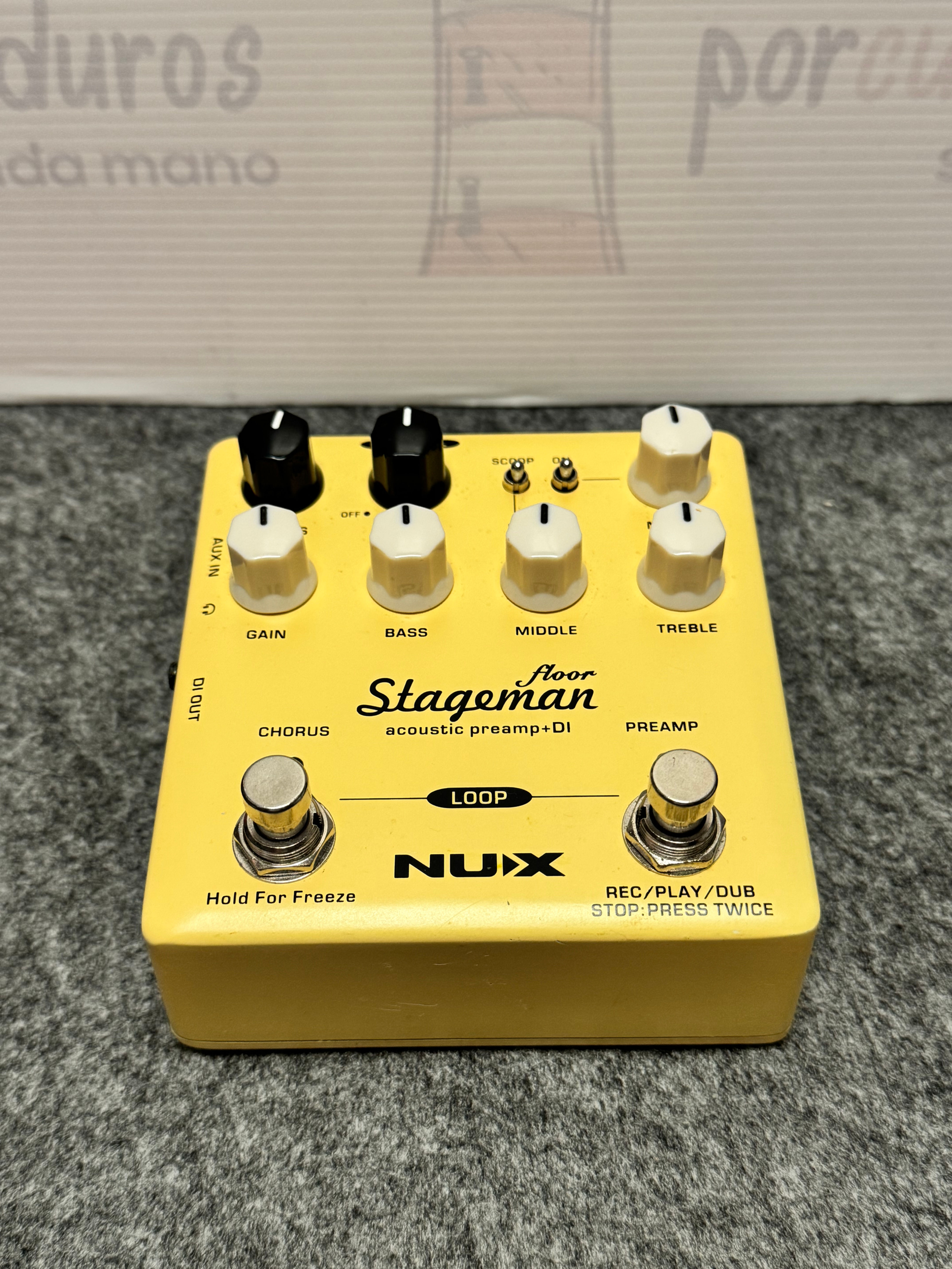 Pedal Guitarra Nux Stageman Floor
