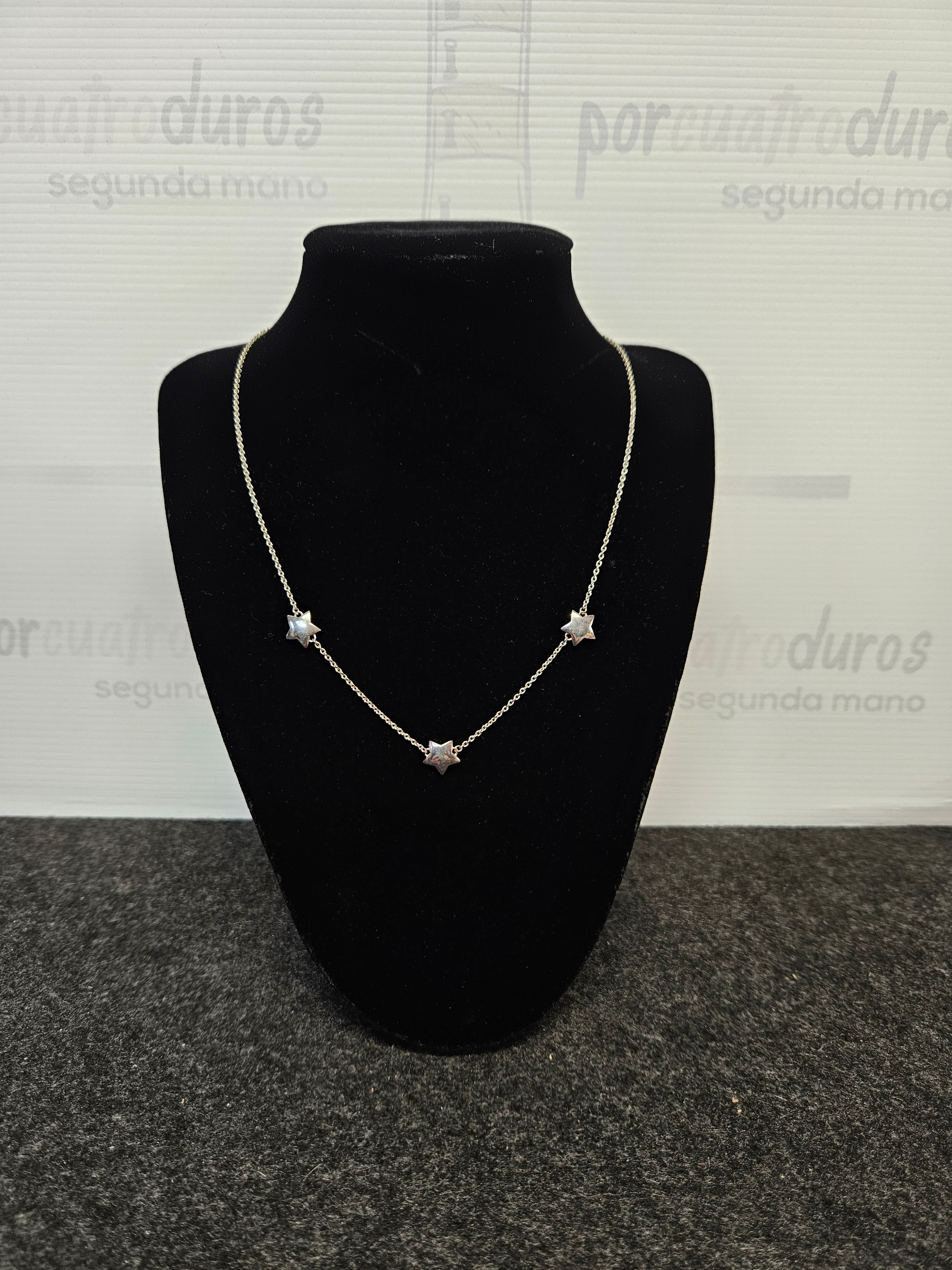 Cadena estrellas - Plata 925