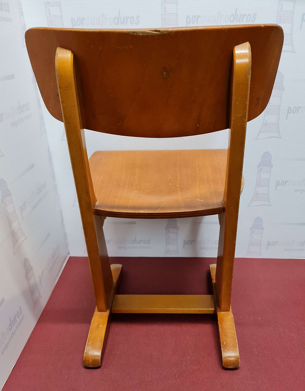 Miniatura: Silla infantil vintage colegio 58 cm CASALA