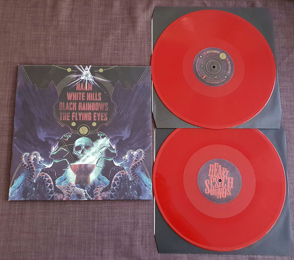 Naam, White Hills, Black Rainbows, The Flying Eyes - 4-Bands Split Vol. 1