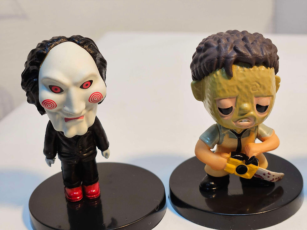 Miniatura: Colección figuras películas terror