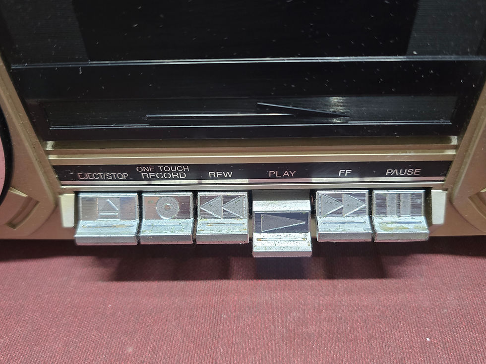 Miniatura: Radio Cassette Toshiba Bombeat 75 Dorado