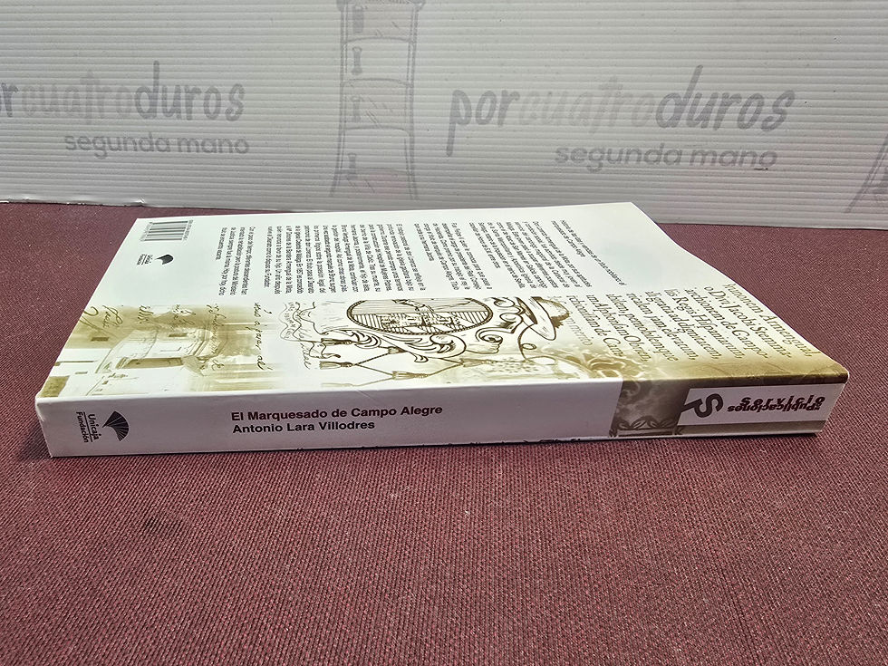 Miniatura: Libro El marquesado de Campo Alegre