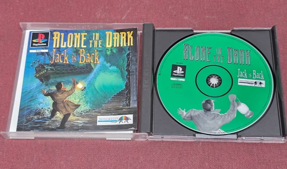 Miniatura: PS1 - Alone in the Dark Jack is Back. PAL EUR