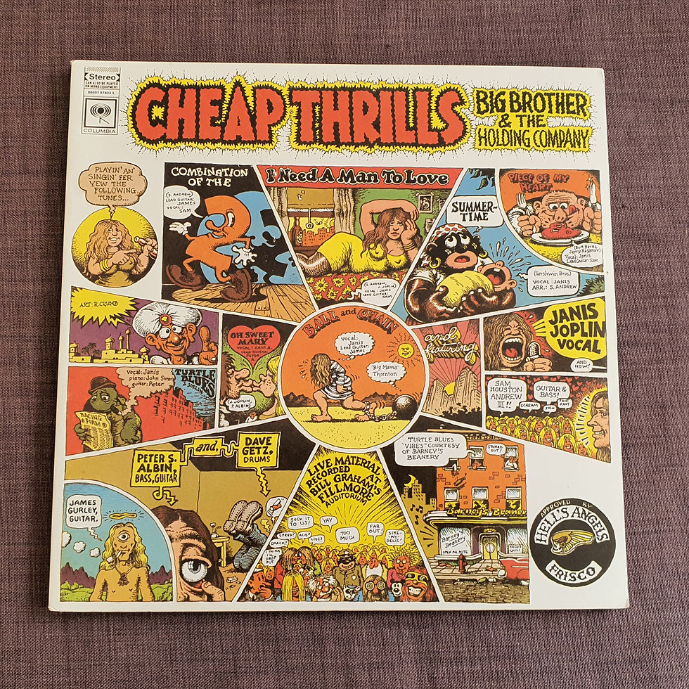 Big Brother & The Holding Company - Cheap Thrills. LP