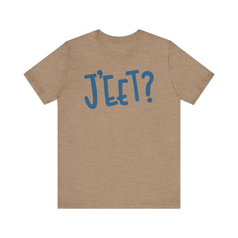 Thumbnail: J'eet Unisex Jersey Short Sleeve Tee