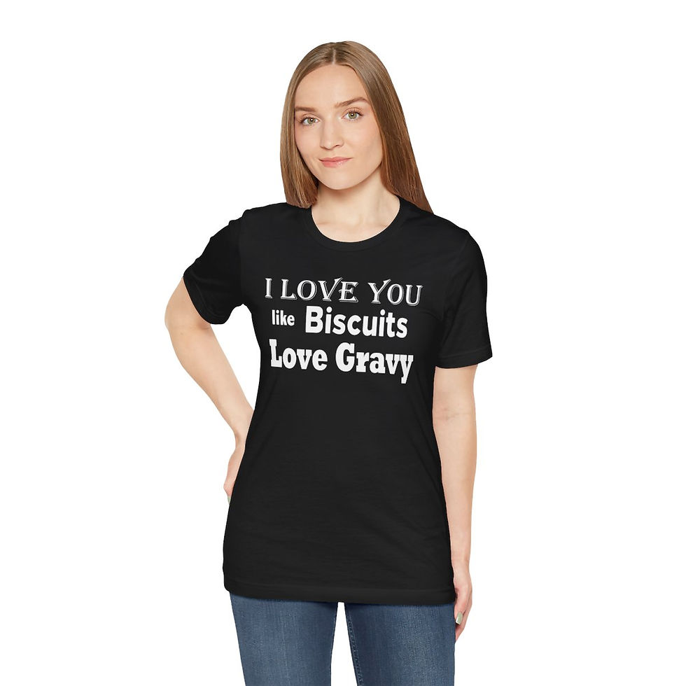 Thumbnail: Love Gravy Unisex Jersey Short Sleeve Tee