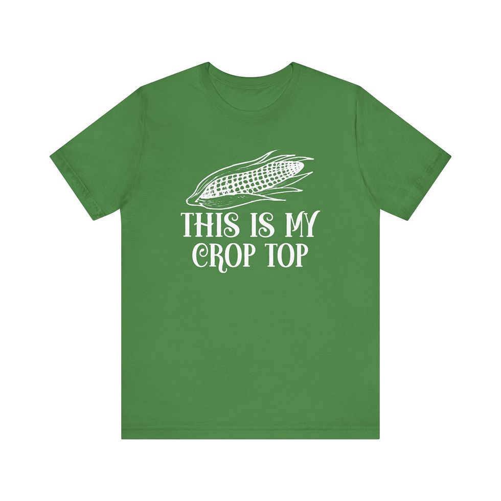 Thumbnail: Midwest Crop Top Unisex Jersey Short Sleeve Tee
