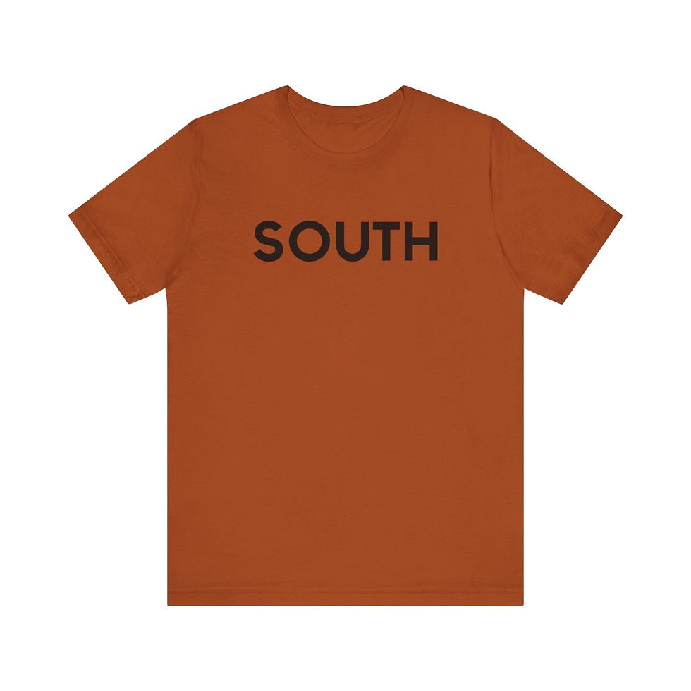 Thumbnail: SOUTH Unisex Jersey Short Sleeve Tee