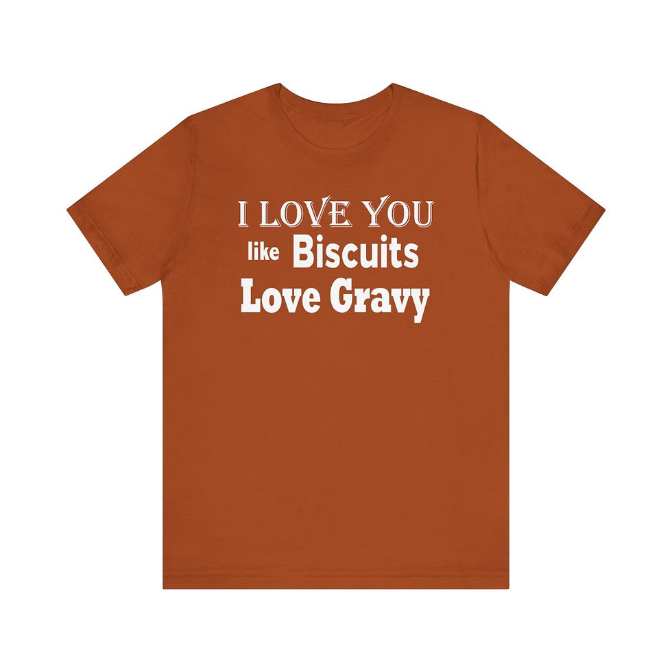 Thumbnail: Love Gravy Unisex Jersey Short Sleeve Tee