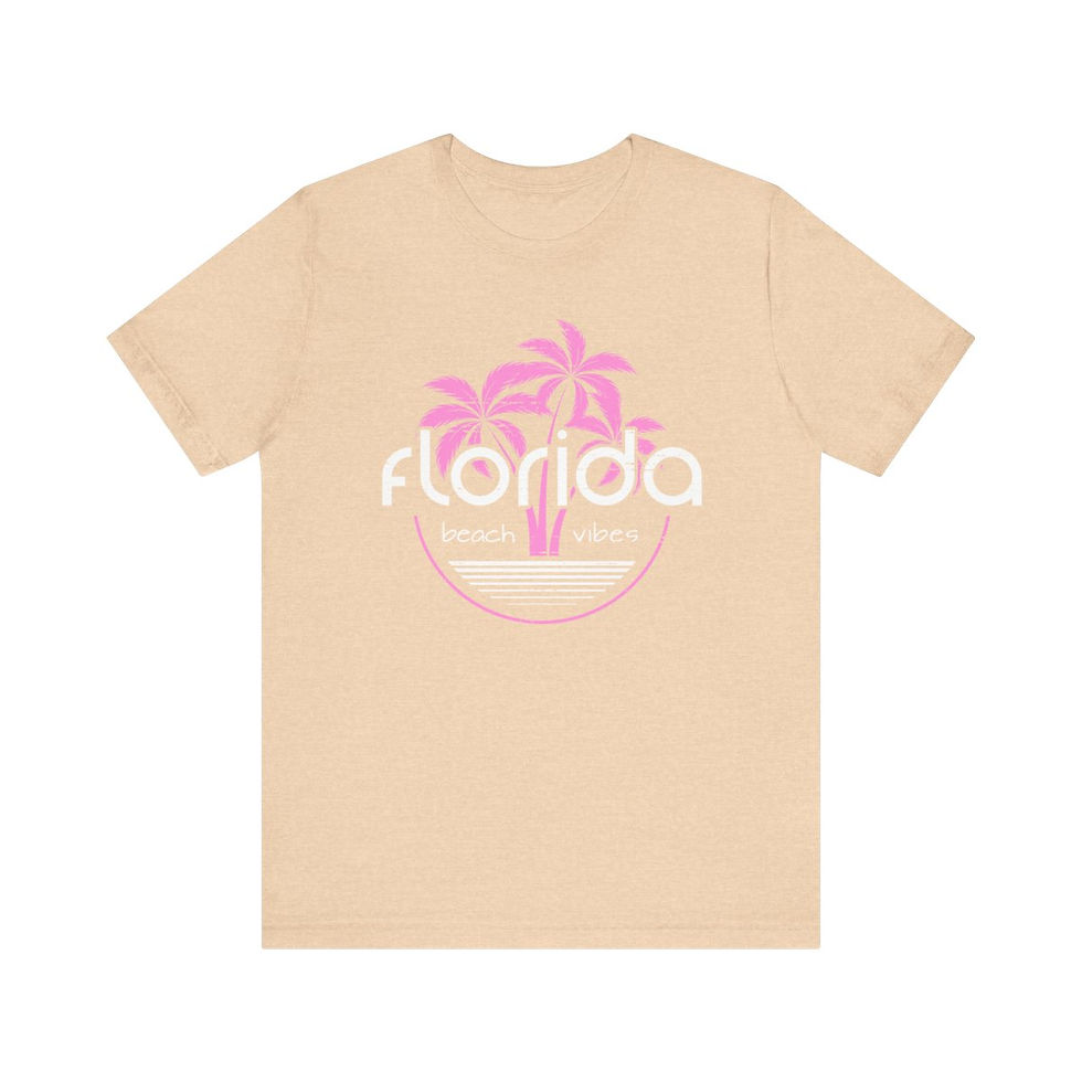 Thumbnail: Florida Beach Vibes Unisex Jersey Short Sleeve Tee