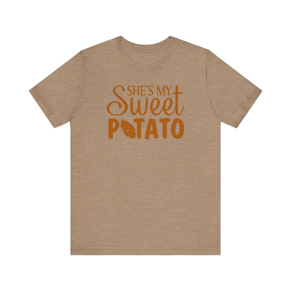 Thumbnail: Sweet Potato Unisex Jersey Short Sleeve Tee