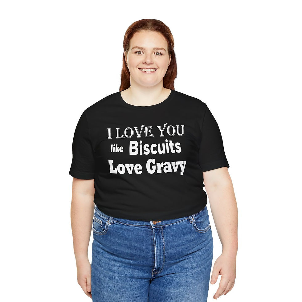 Thumbnail: Love Gravy Unisex Jersey Short Sleeve Tee