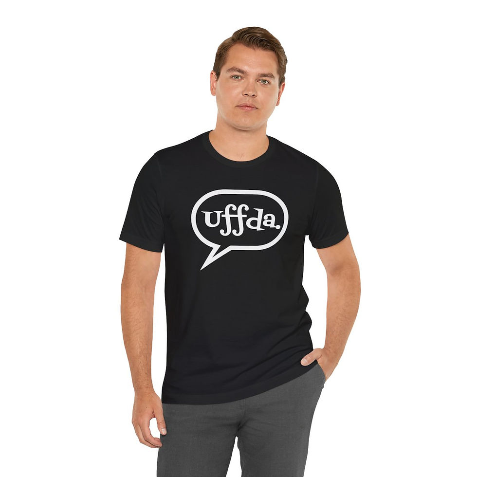 Thumbnail: Uffda. Unisex Jersey Short Sleeve Tee
