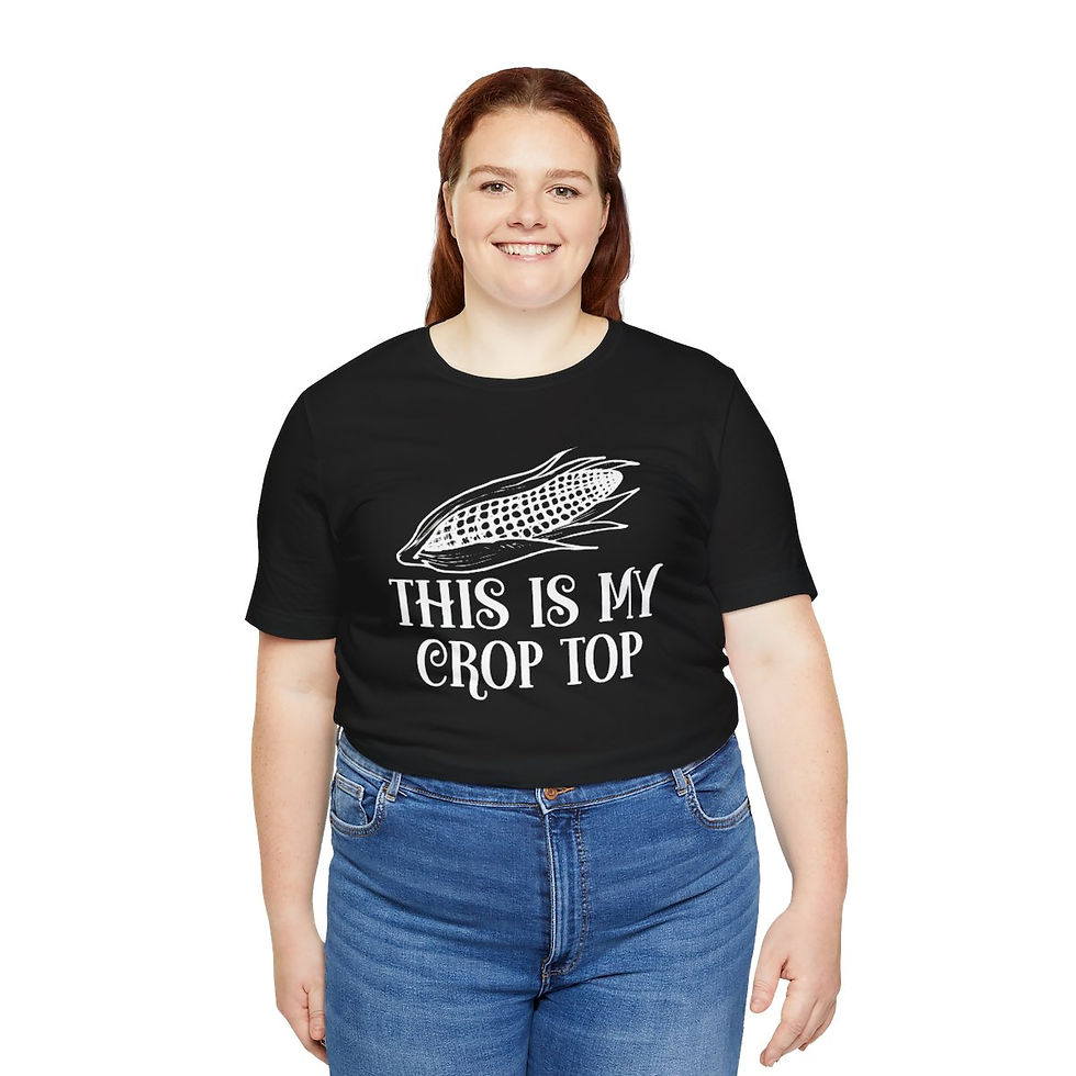 Thumbnail: Midwest Crop Top Unisex Jersey Short Sleeve Tee