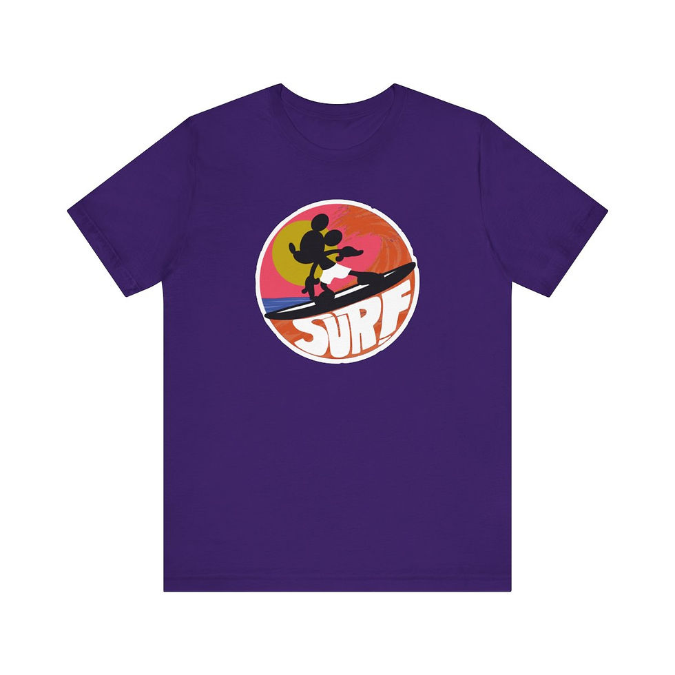 Thumbnail: Mickey Surf Unisex Jersey Short Sleeve Tee