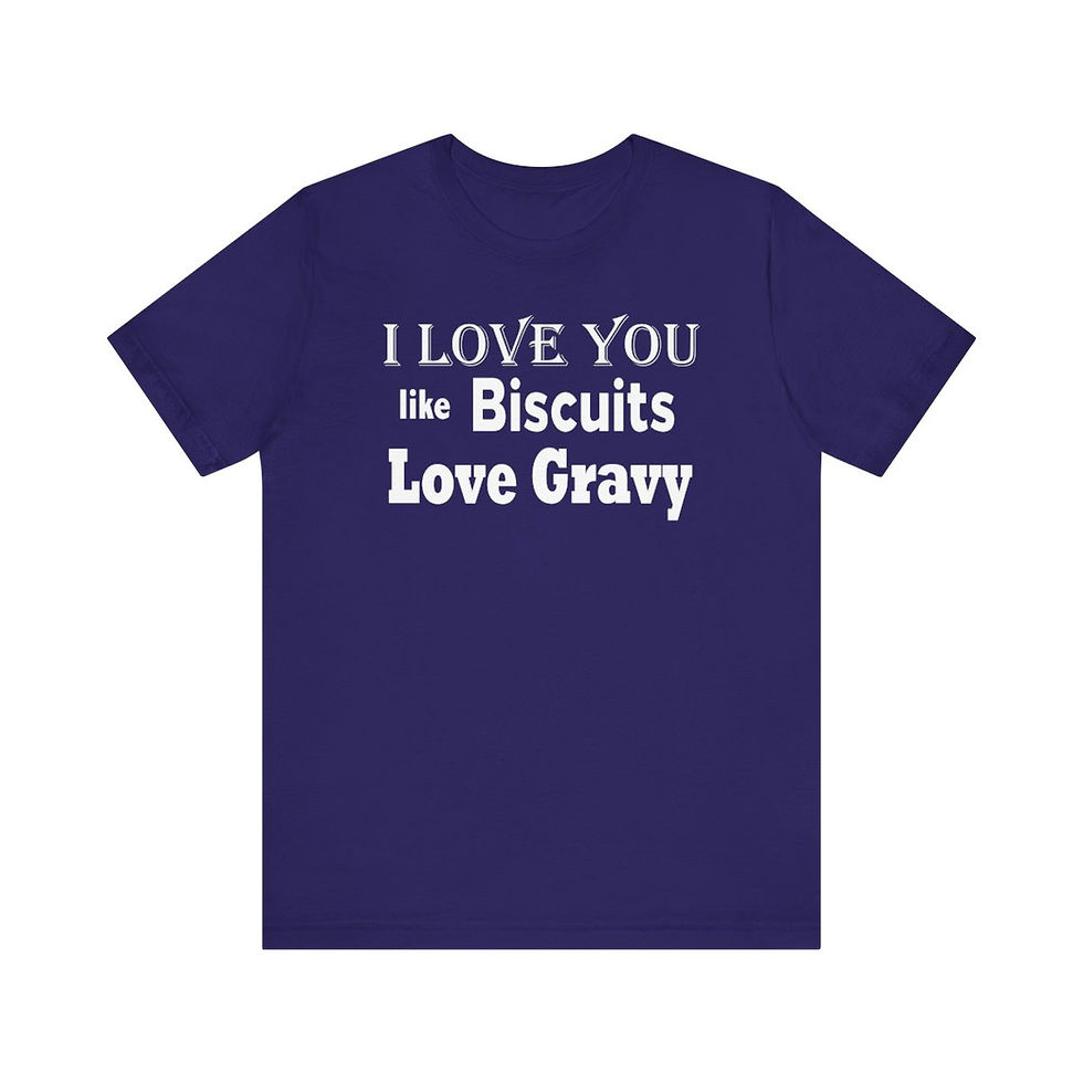 Thumbnail: Love Gravy Unisex Jersey Short Sleeve Tee