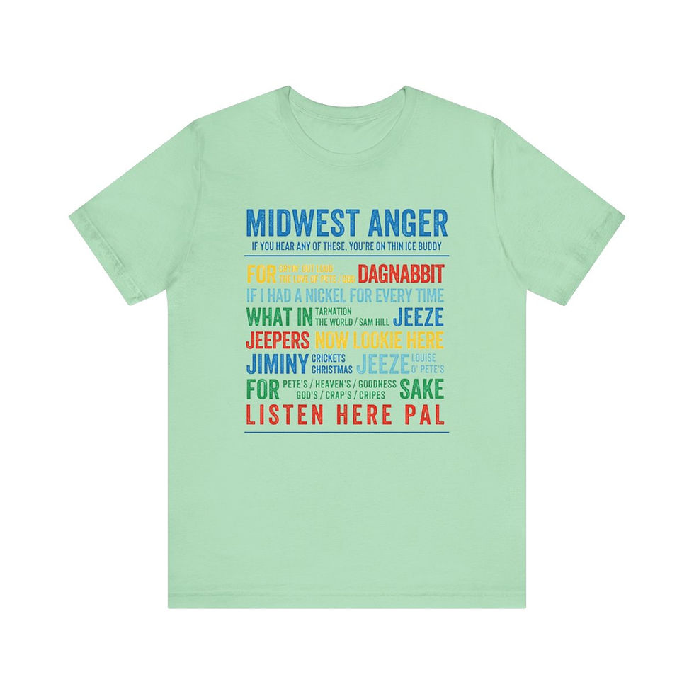 Thumbnail: Midwest Anger Unisex Jersey Short Sleeve Tee