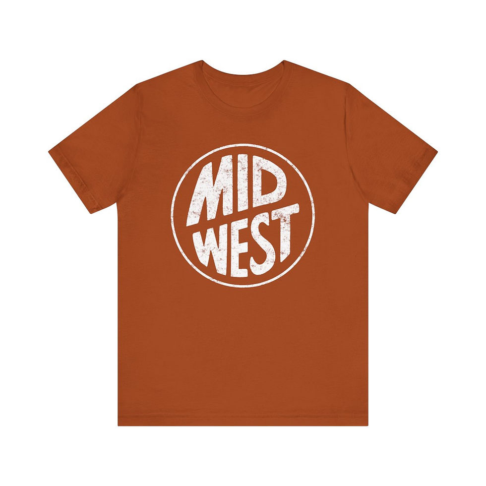 Thumbnail: Midwest Circle Unisex Jersey Short Sleeve Tee