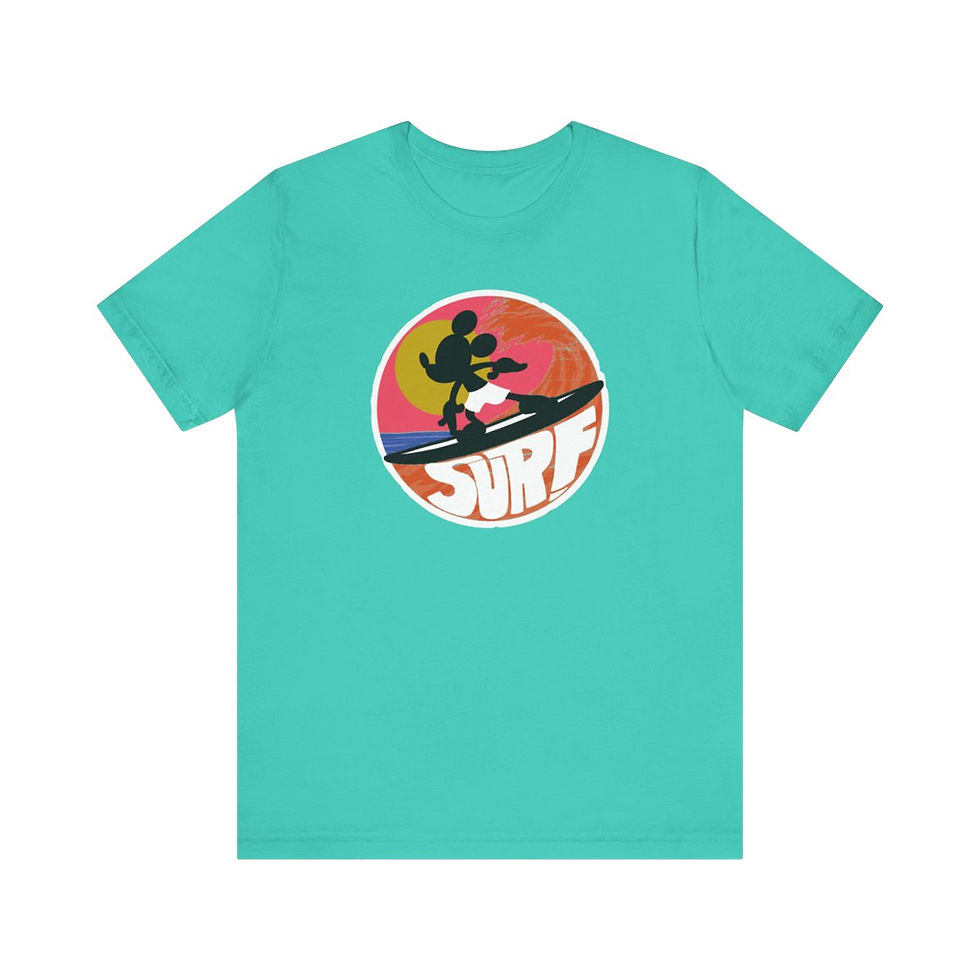 Thumbnail: Mickey Surf Unisex Jersey Short Sleeve Tee