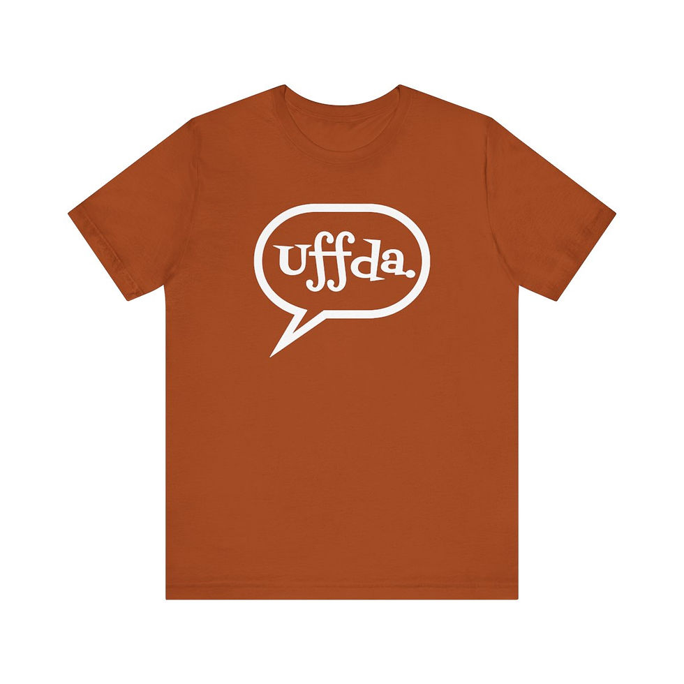 Thumbnail: Uffda. Unisex Jersey Short Sleeve Tee