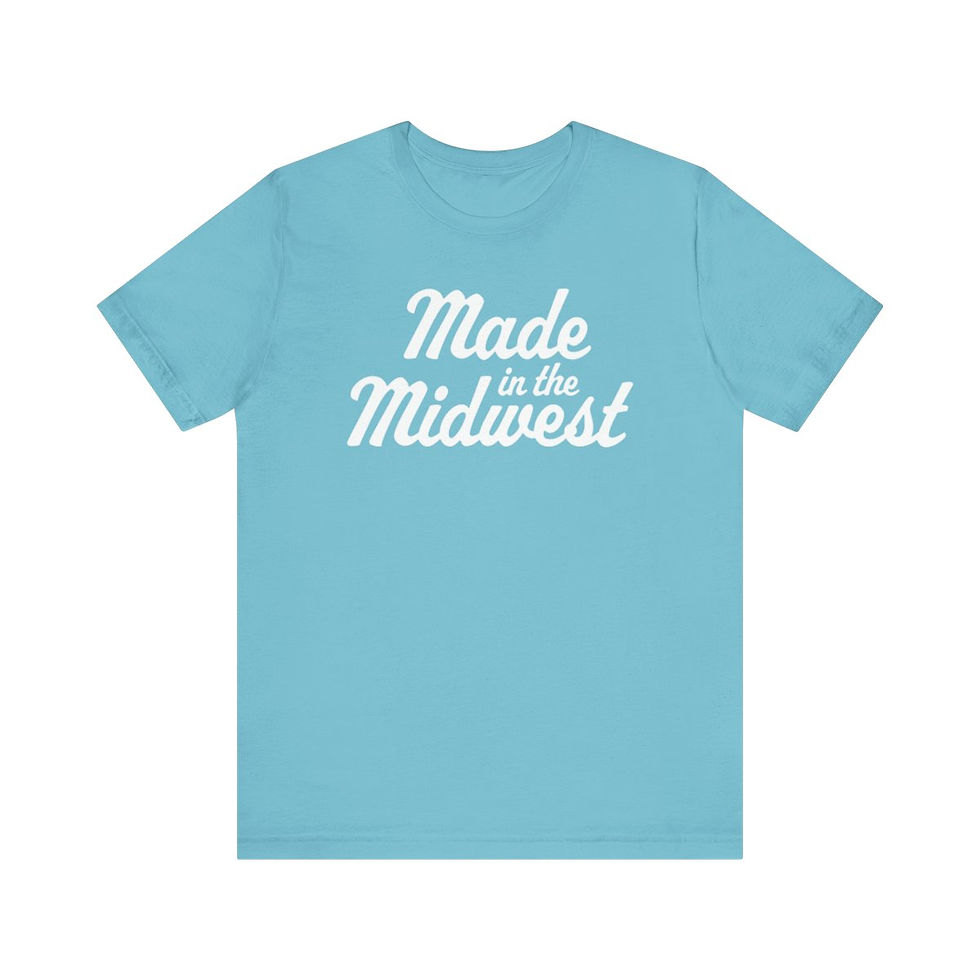 Thumbnail: Made In The Midwest Unisex Jersey Short Sleeve Tee