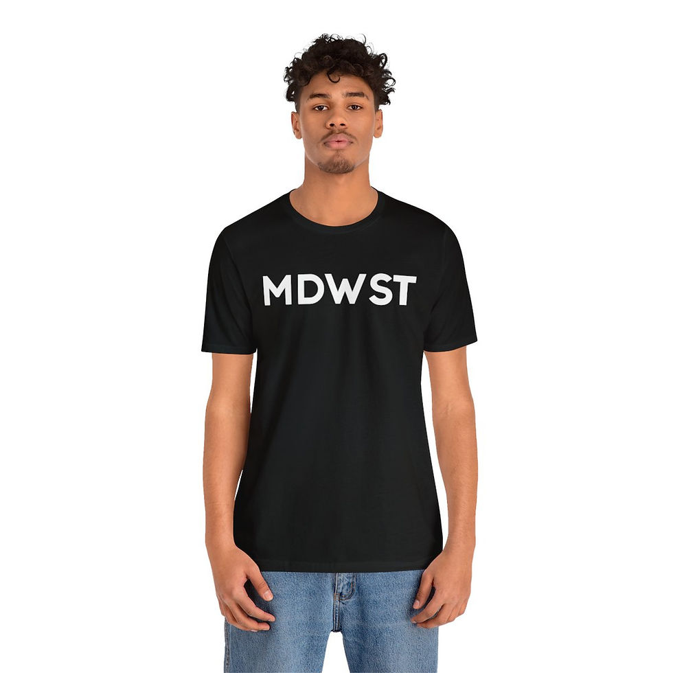 Thumbnail: MDWST Unisex Jersey Short Sleeve Tee