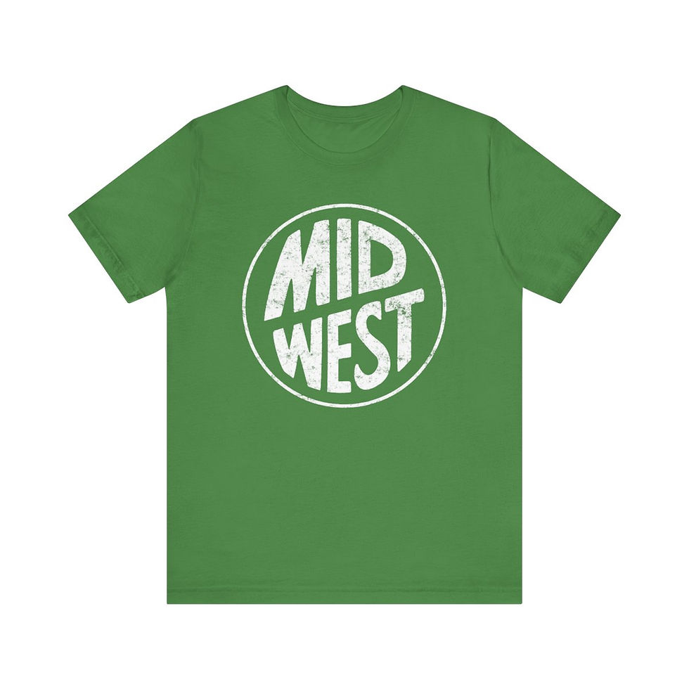 Thumbnail: Midwest Circle Unisex Jersey Short Sleeve Tee