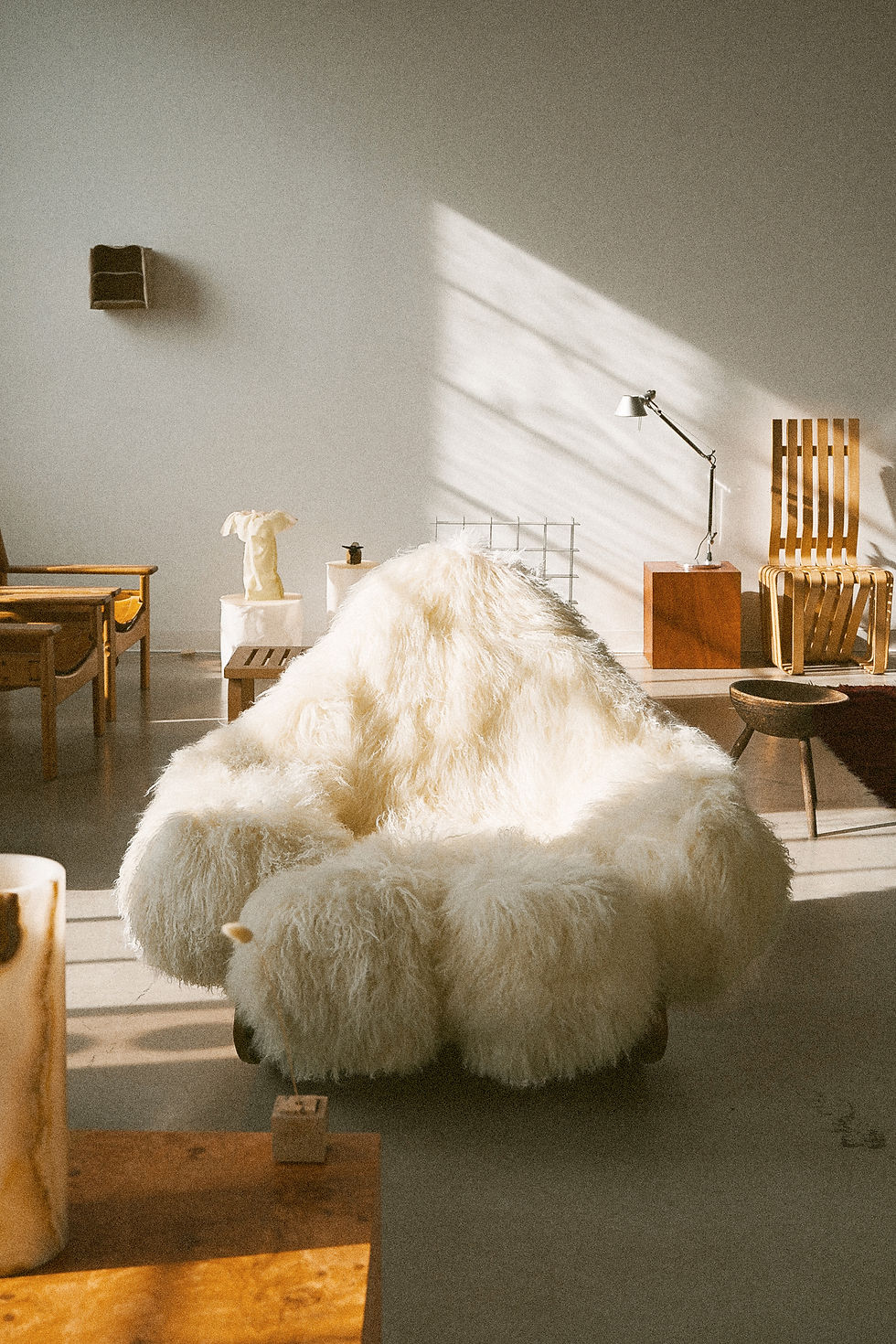 Thumbnail: RENTAL ONLY - 'Yeti' Model Rocking Chair By Mario Scheichenbauer For Elam