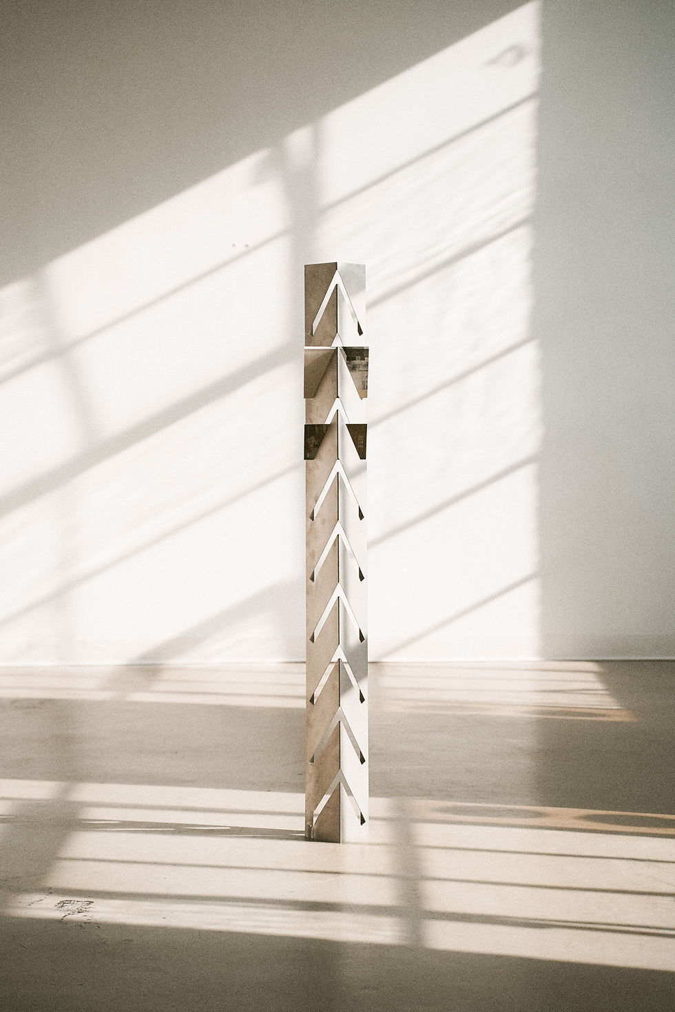 Thumbnail: V-Fold Magazine Rack in Steel
