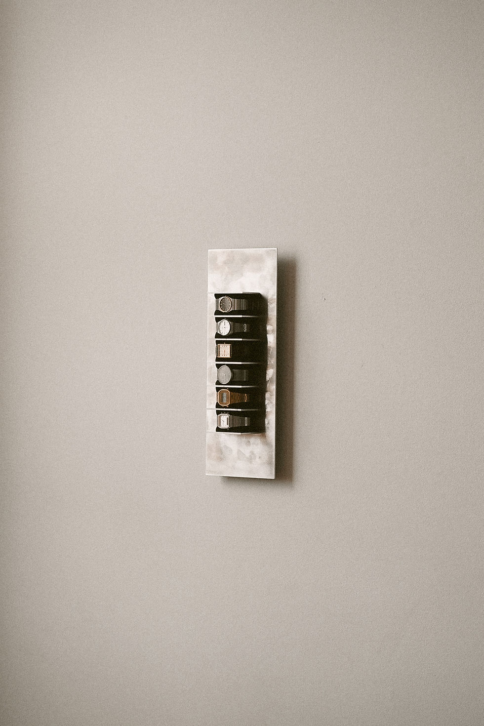 Thumbnail: Desktop / Wall Mounted Display Shelf in Raw Aluminum