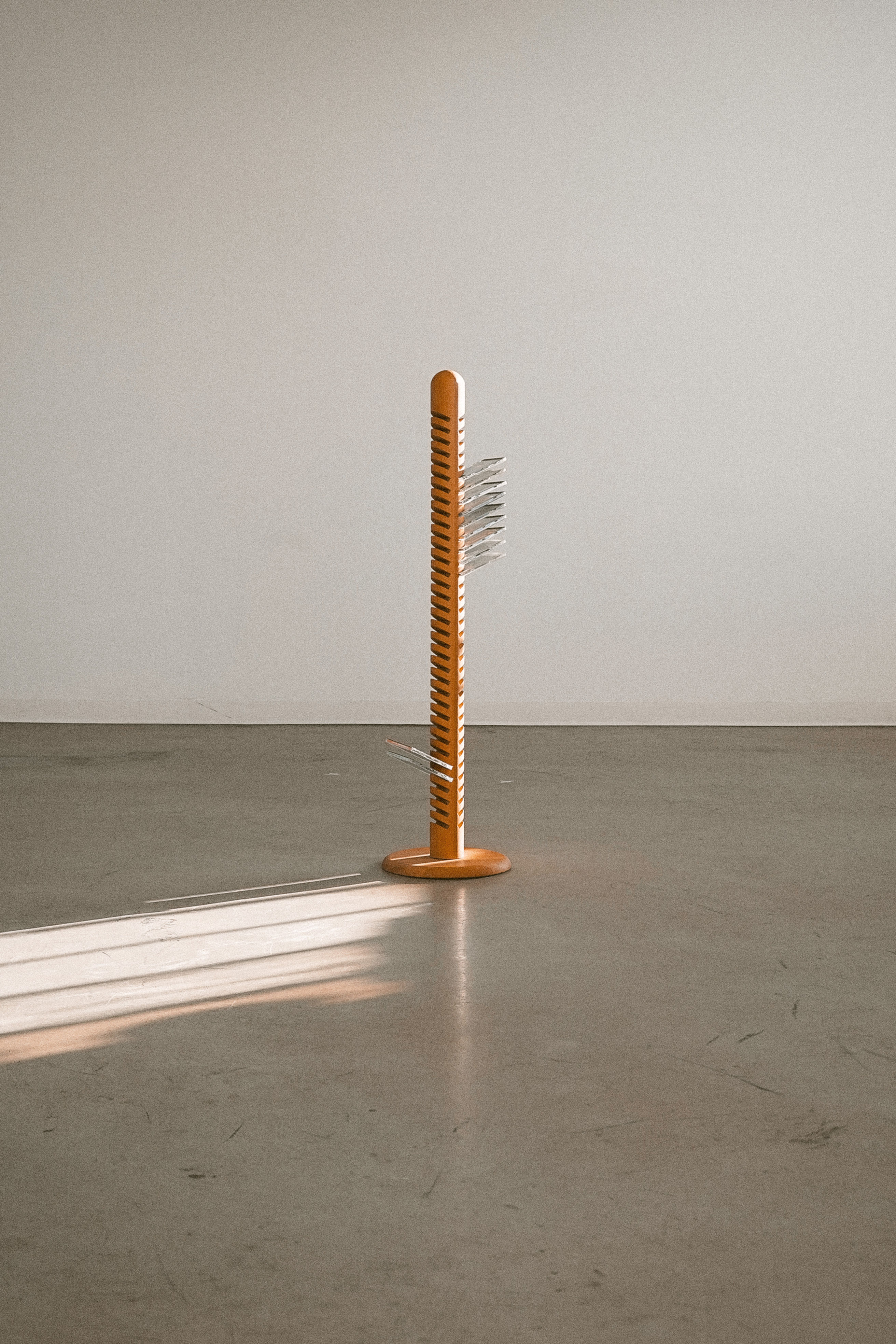 Danish Freestanding CD Shelf in Beech for Ansager Mobler A/S Denmark