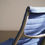 Thumbnail: Eames Thin Pad Lounge Chair in Blue by Charles and Ray Eames for Herman Miller
