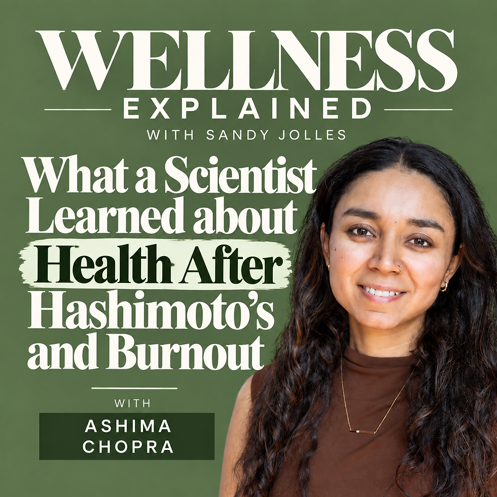 What a Scientist Learned About Health After Hashimoto's and Burnout