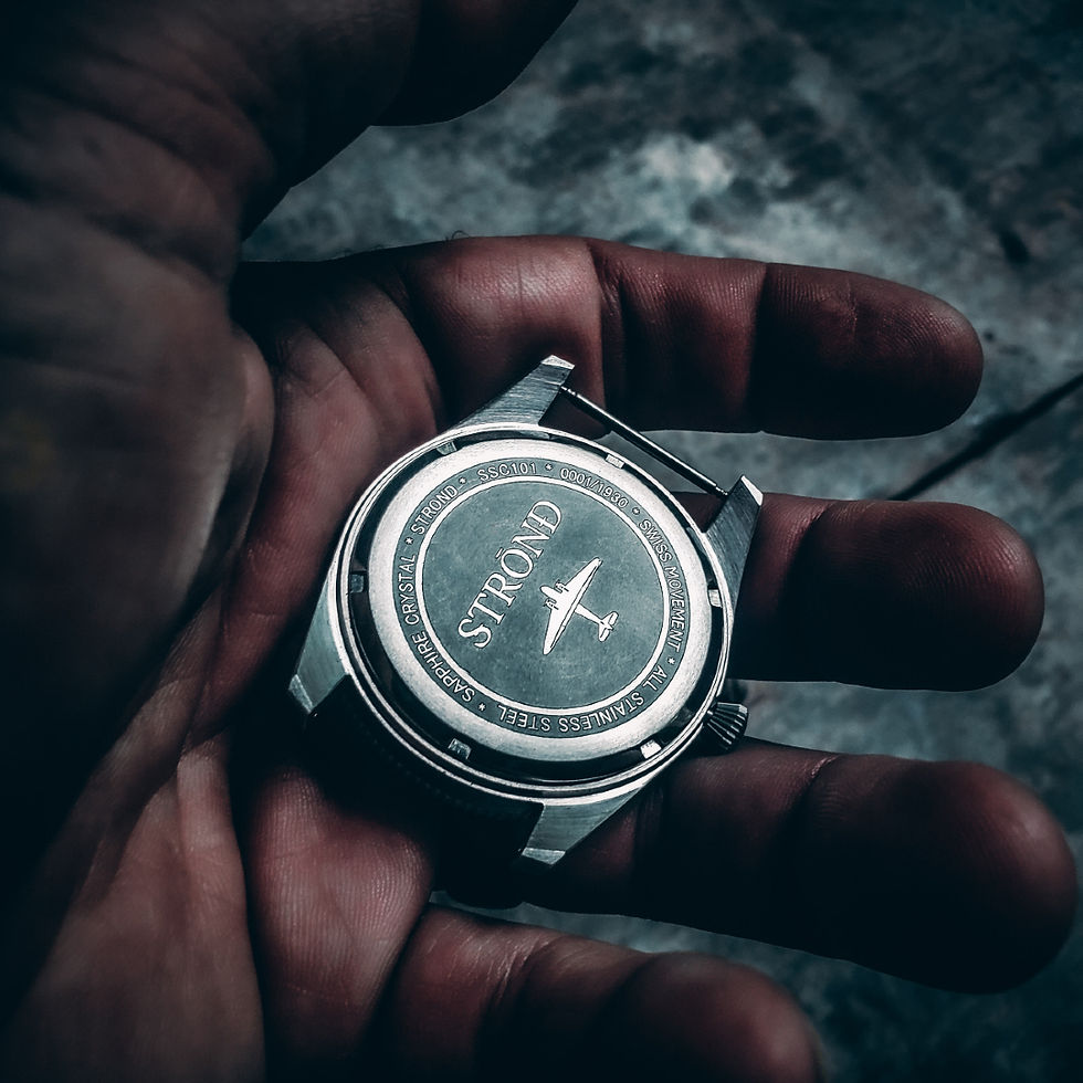 Thumbnail: The all 316 grade stainless with blue dial 24h GMT