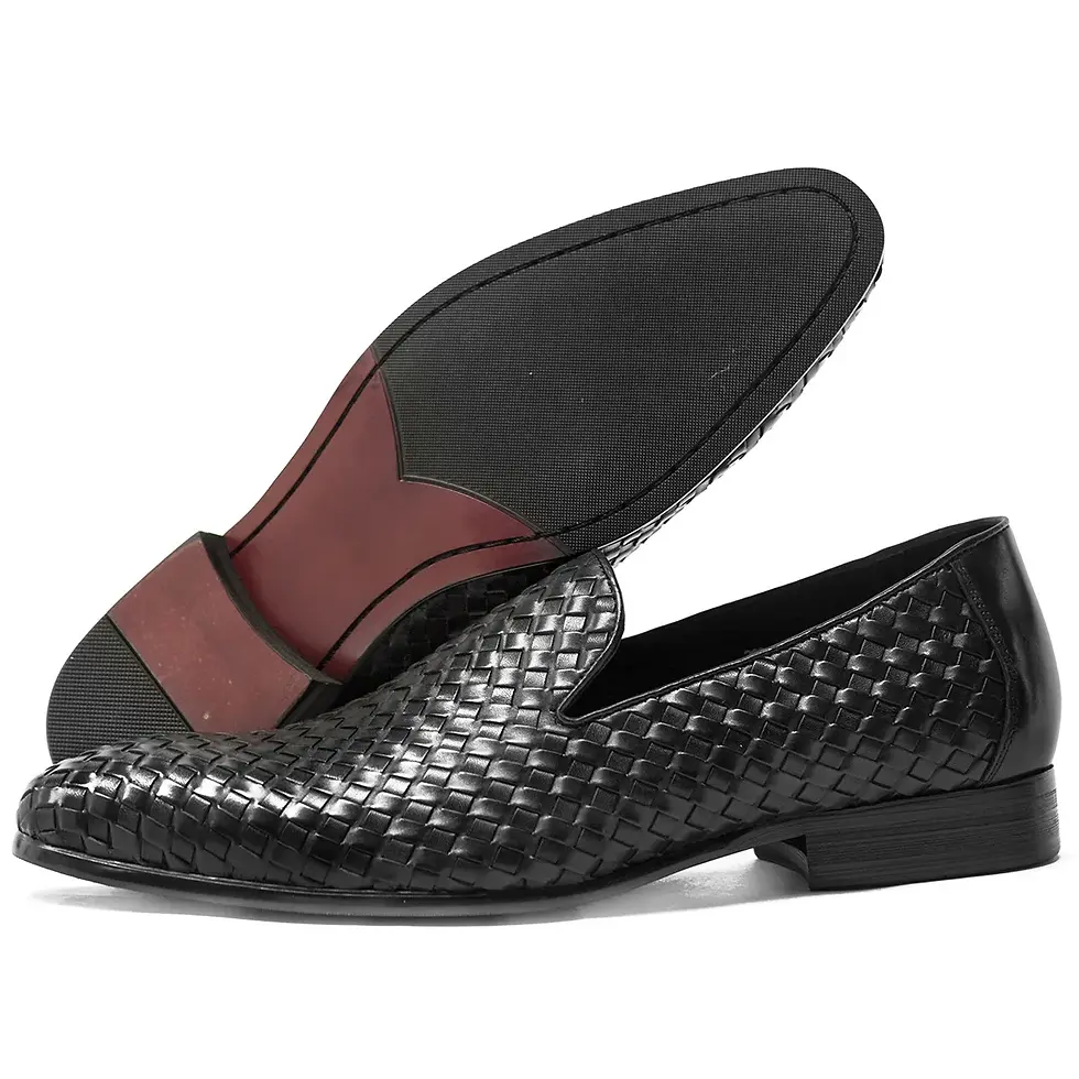 Thumbnail: Genuine Leather Casual Shoes With Fringes Dress Shoes High-Quality Loafers