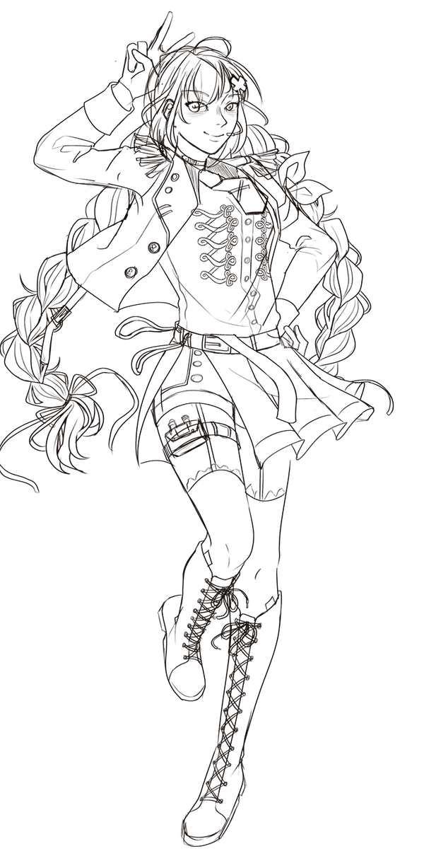 Xia Ekavira rough sketch 1.png
