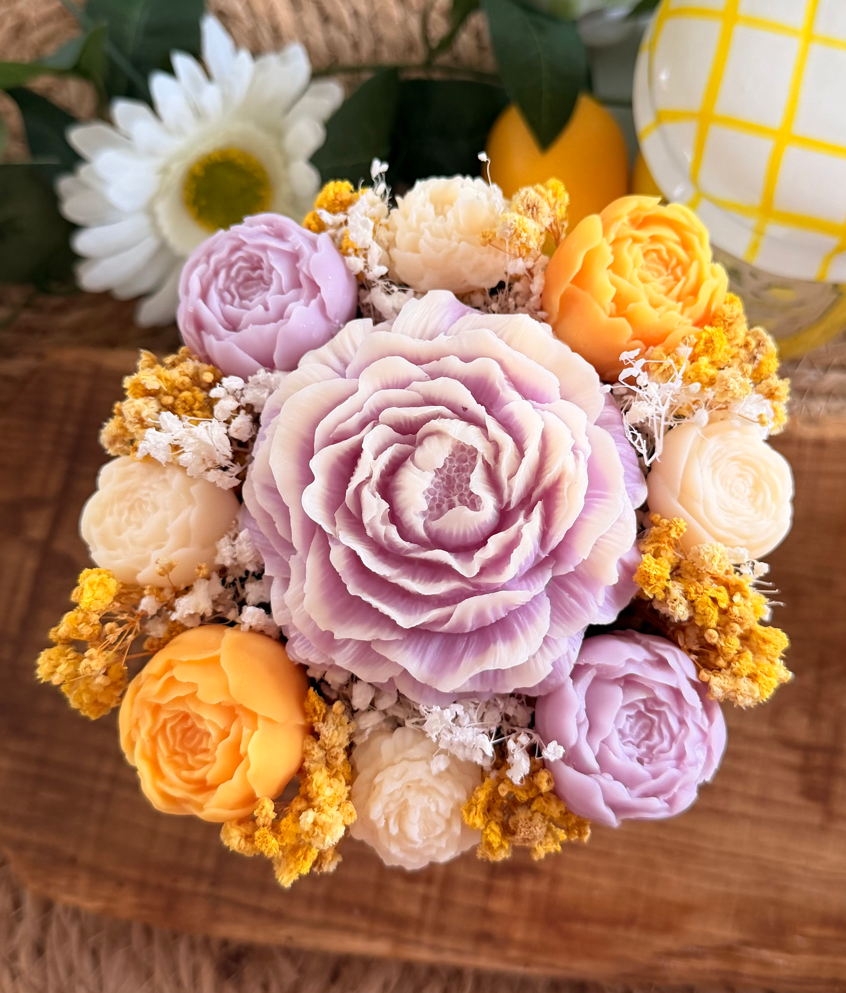 Bouquet de 9 fondants parfumés