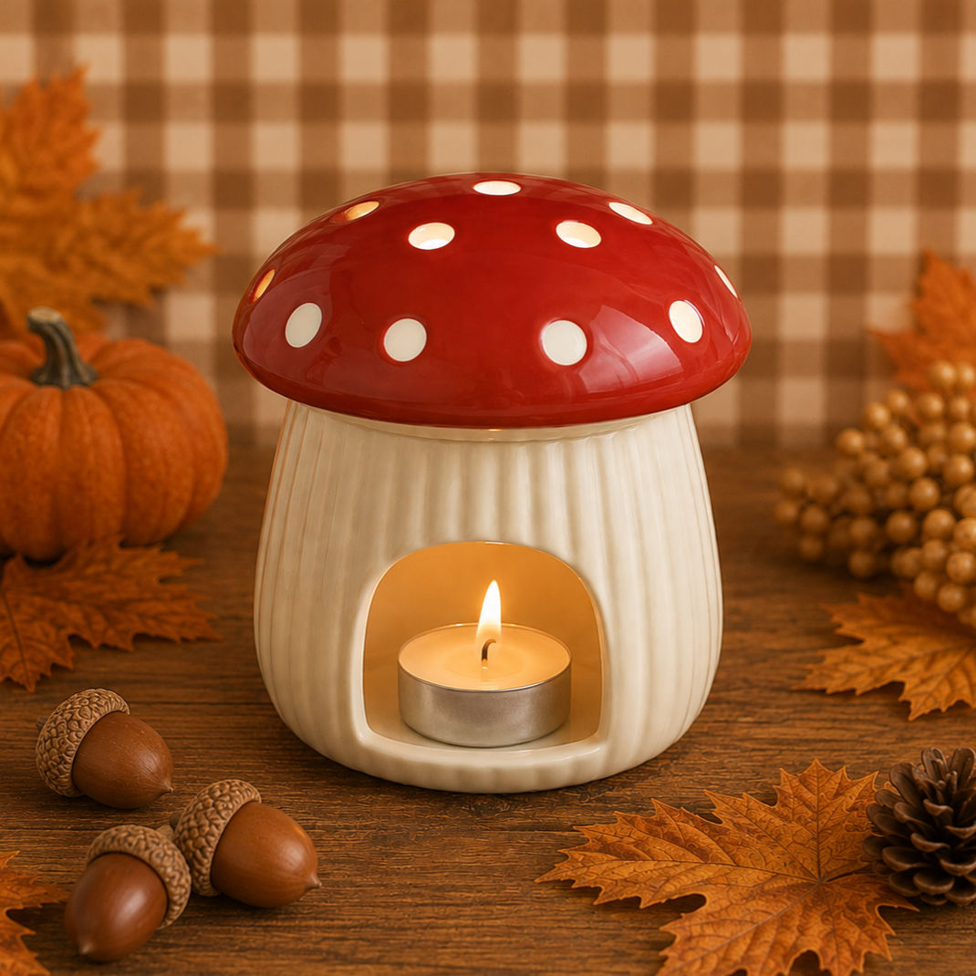 Brûleur champignon rouge