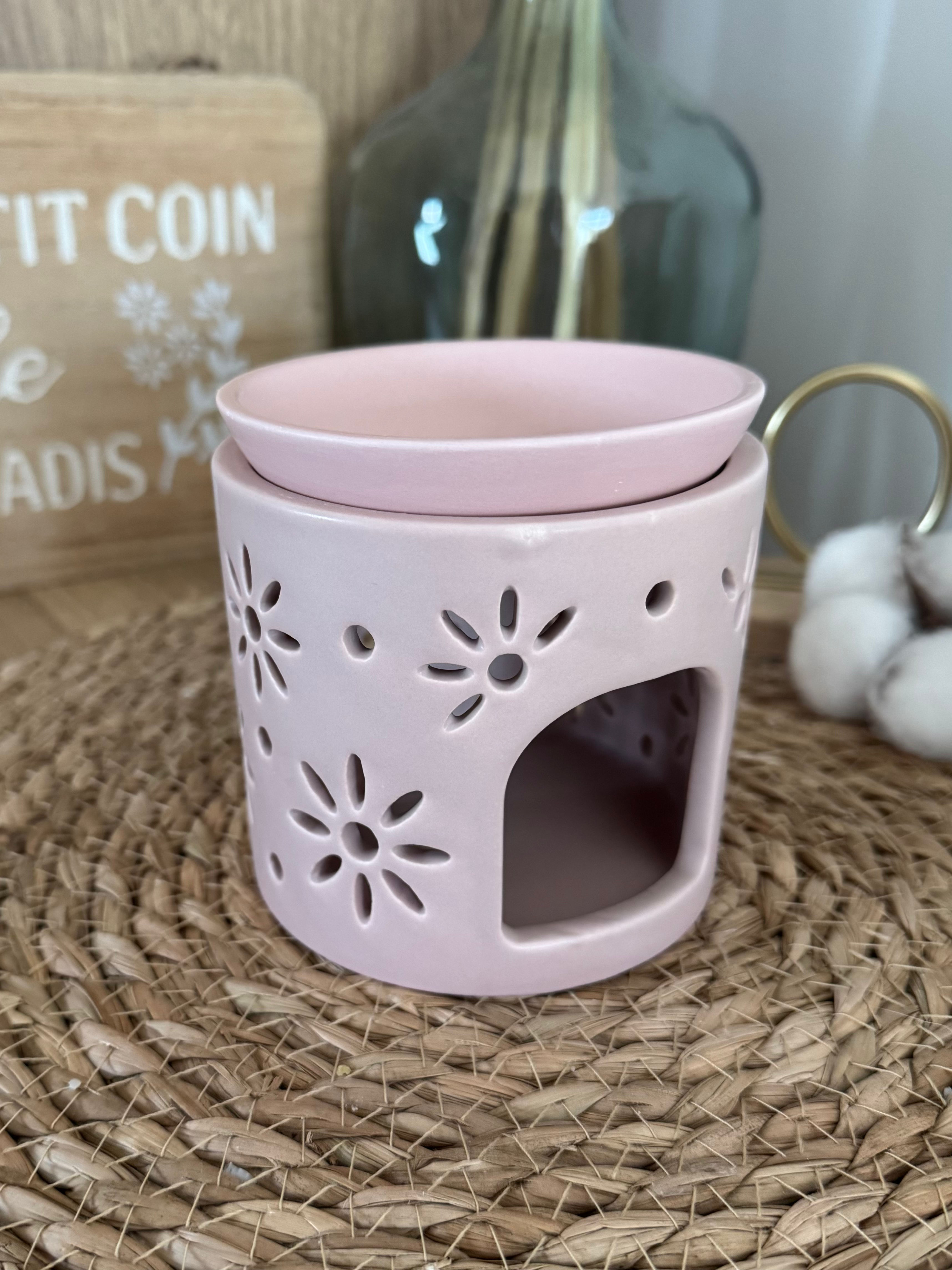 Brûleur petit soleil rose