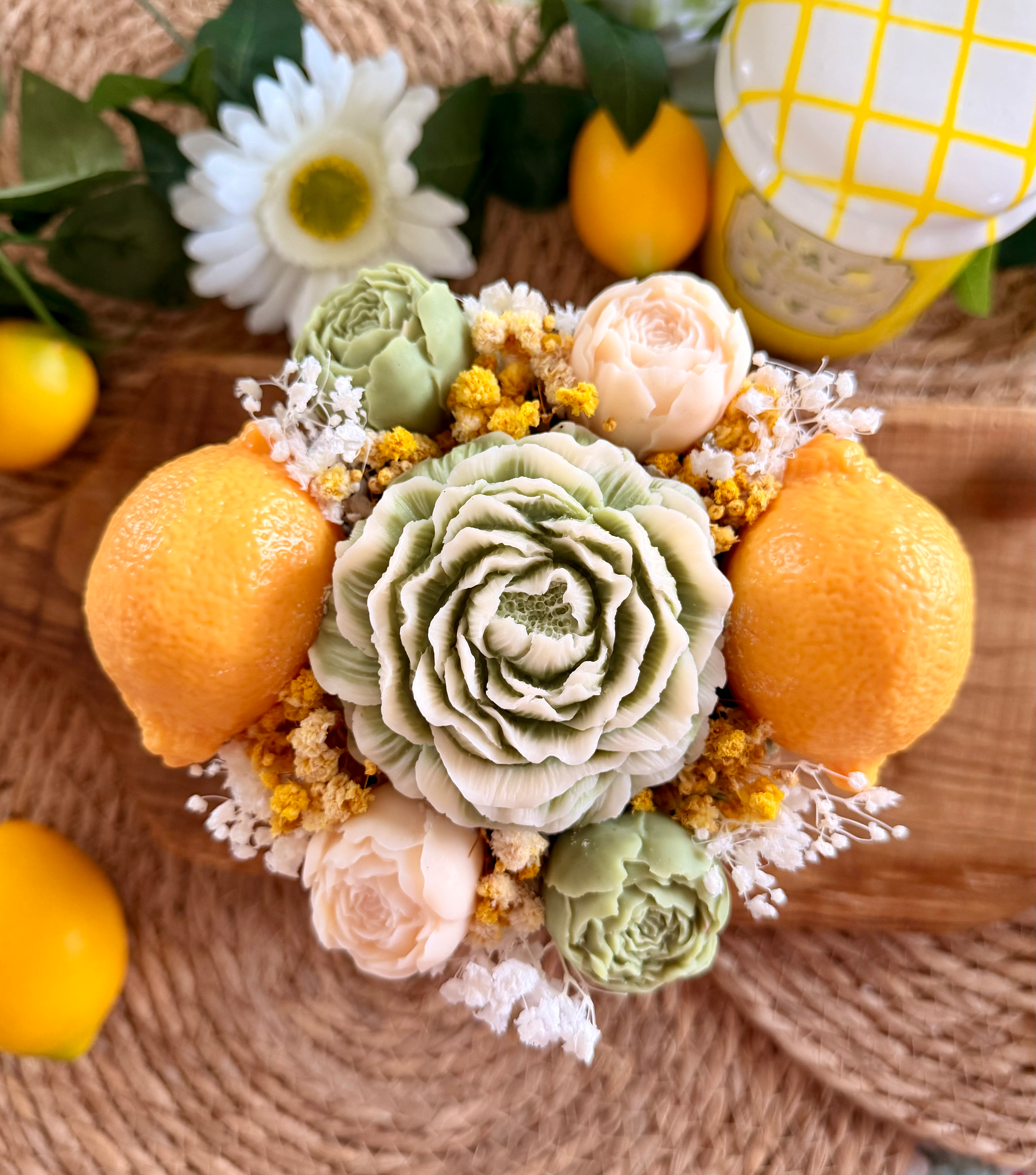 Bouquet Citron fondants parfumés