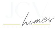 JCV Homes Logo White Letters