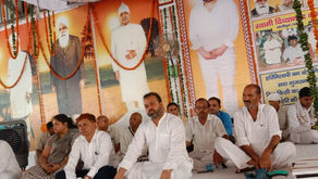 आध्यात्मिक गुरु देवेंद्र मोहन भैयाजी को देख कर झूम उठी संगत, बरेली के भोजीपुरा आश्रम में हुआ सत्संग