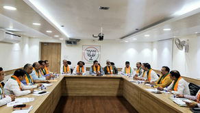BJP का प्रचार धुंआधार - सम्मेलन, संपर्क, बैठक और अभियानों की समीक्षा तो दूसरी तरफ विपक्ष पर धारदार प्रहार