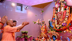 यूपी में बड़े पैमाने पर मंदिरों का जीर्णोद्धार कराएगी Yogi सरकार