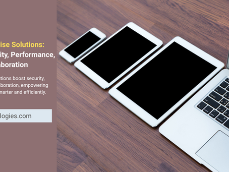 Apple Enterprise Solutions: Enhancing Security, Performance, and Collaboration