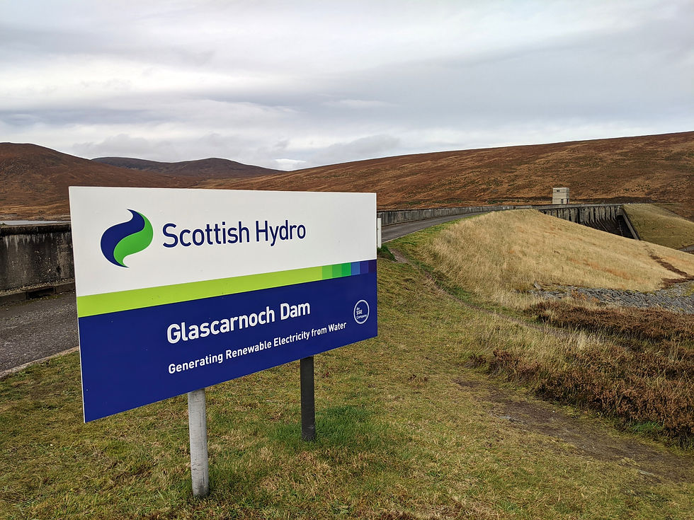 Glascarnoch dam