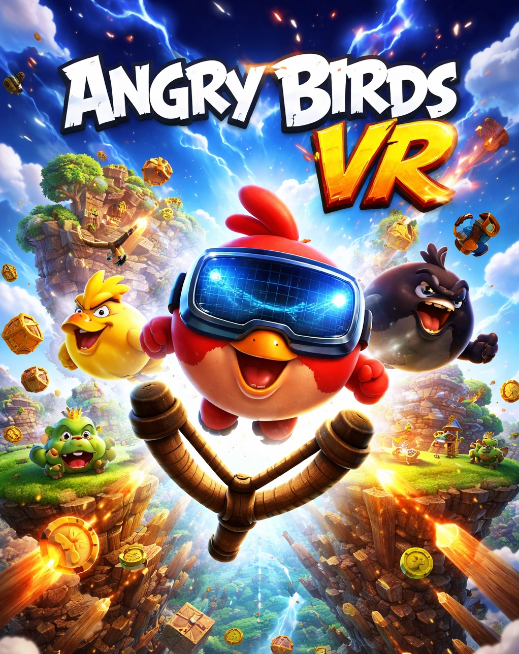 Angry Birds – VR-Spiel bei PlayVR Wien